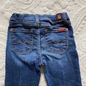 7 For All Mankind jeans girls size 6x